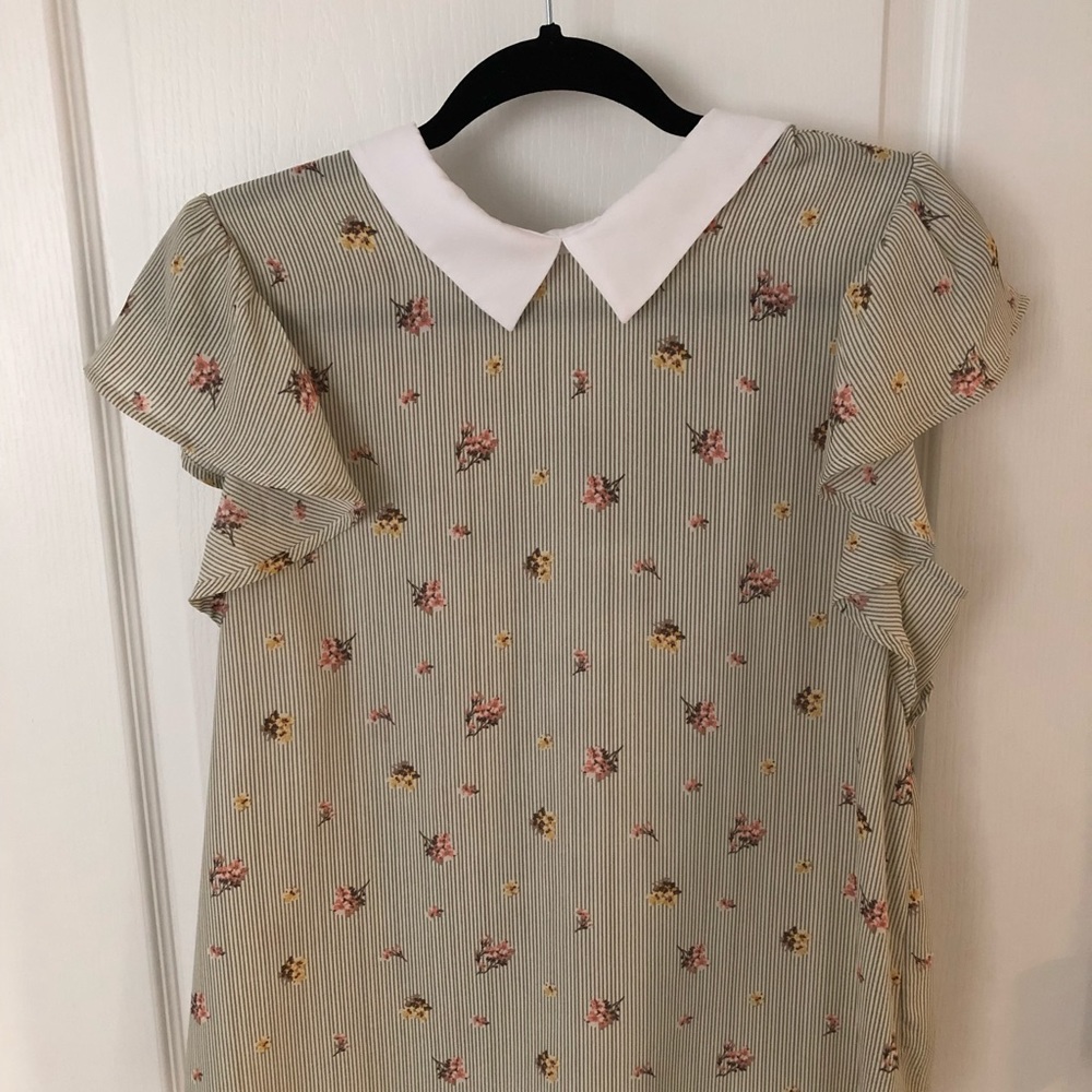 Collared blouse